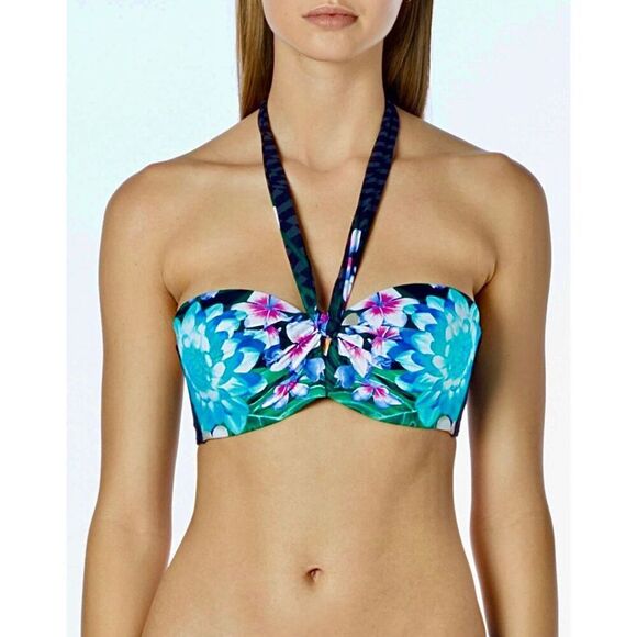 New. Coco Reef 5-way black bikini top. 36/38C - Picture 8 of 15